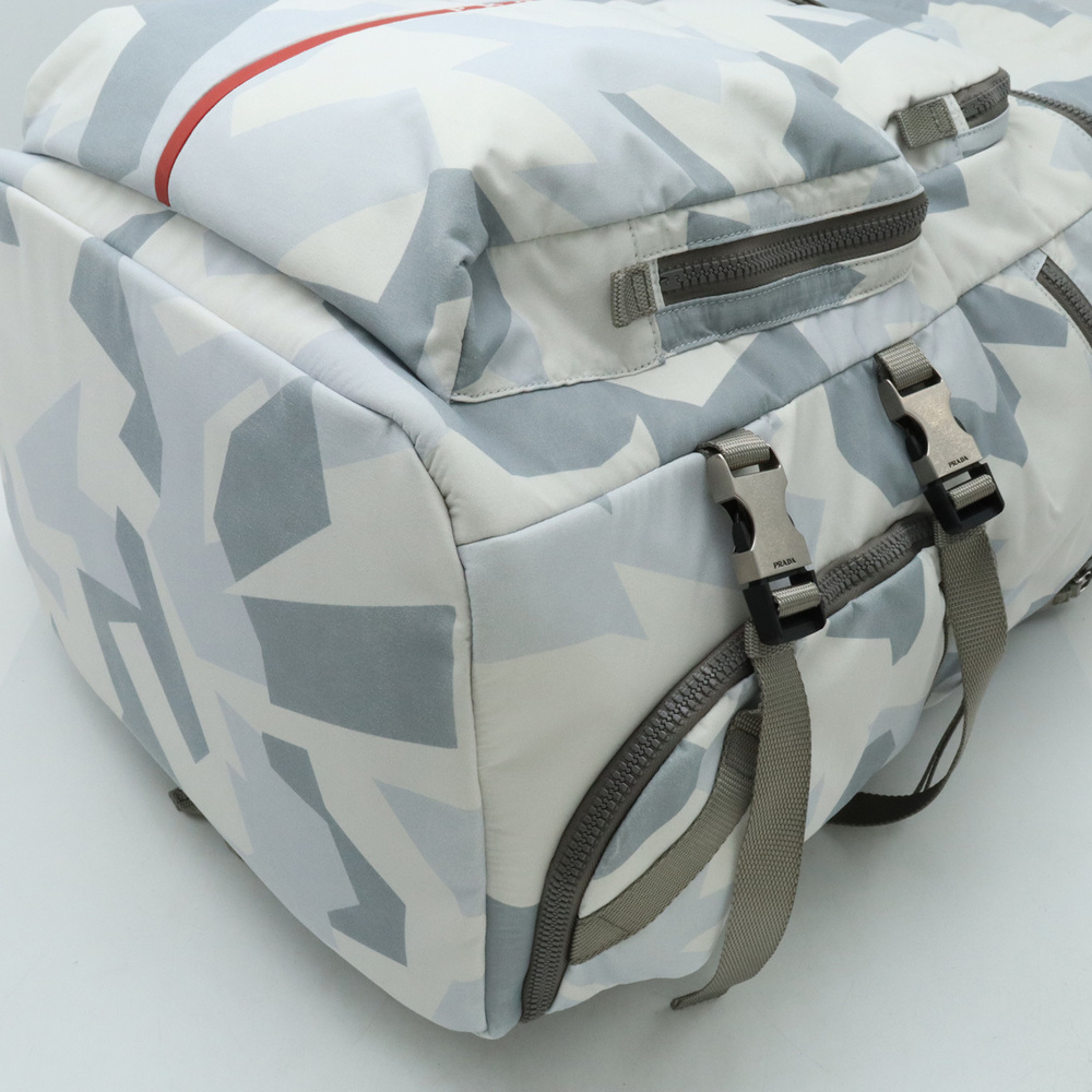 Prada Fabric Gray Light Backpack Technical - image 3